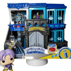 DC Batman, Carcel Ciudad Gotica, Gotham City Jail Fisher Price Imaginext -stock frente