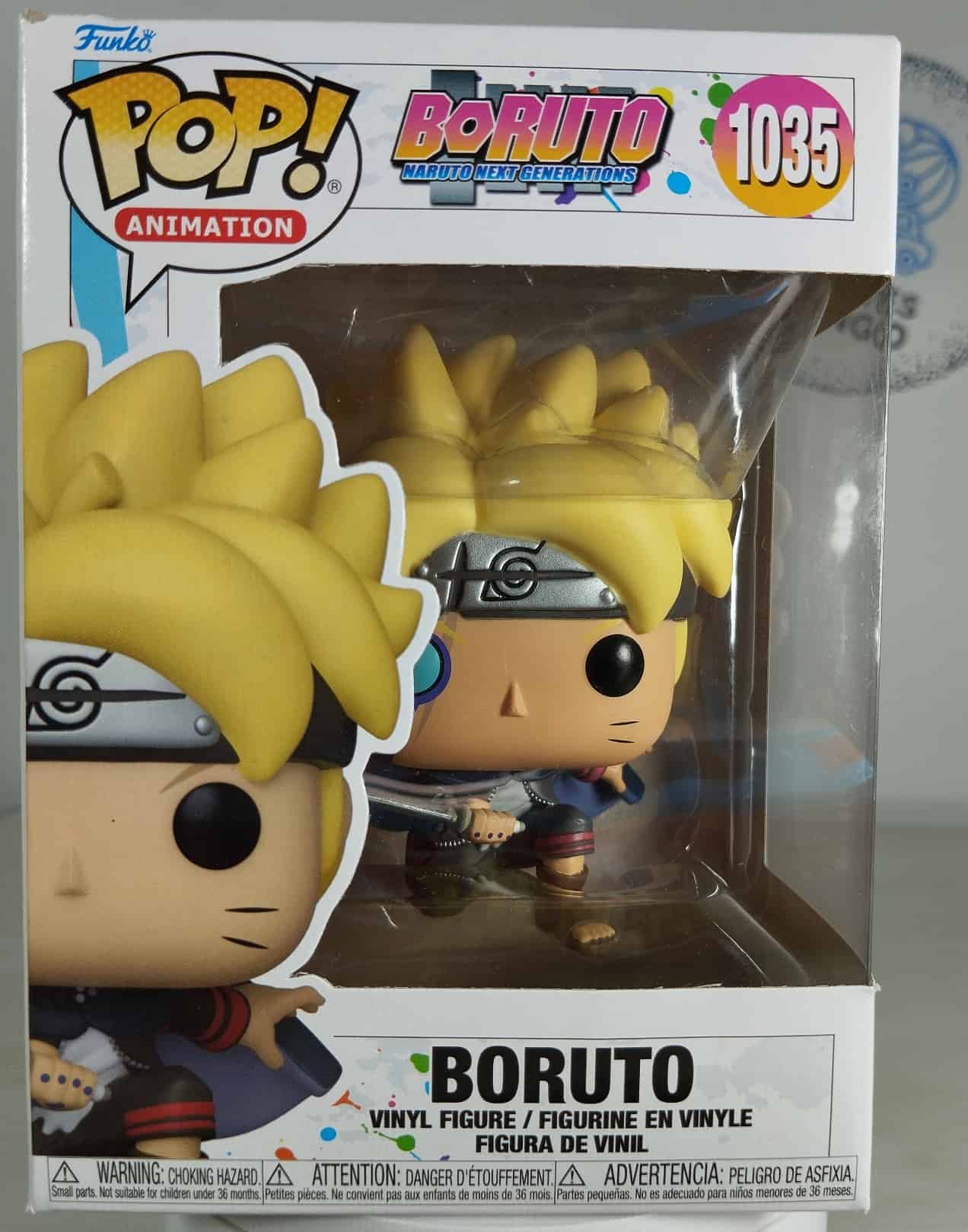 Funko Pop! BORUTO- Boruto # 1035-frente Funko Pop! BORUTO- Boruto # 1035-frente