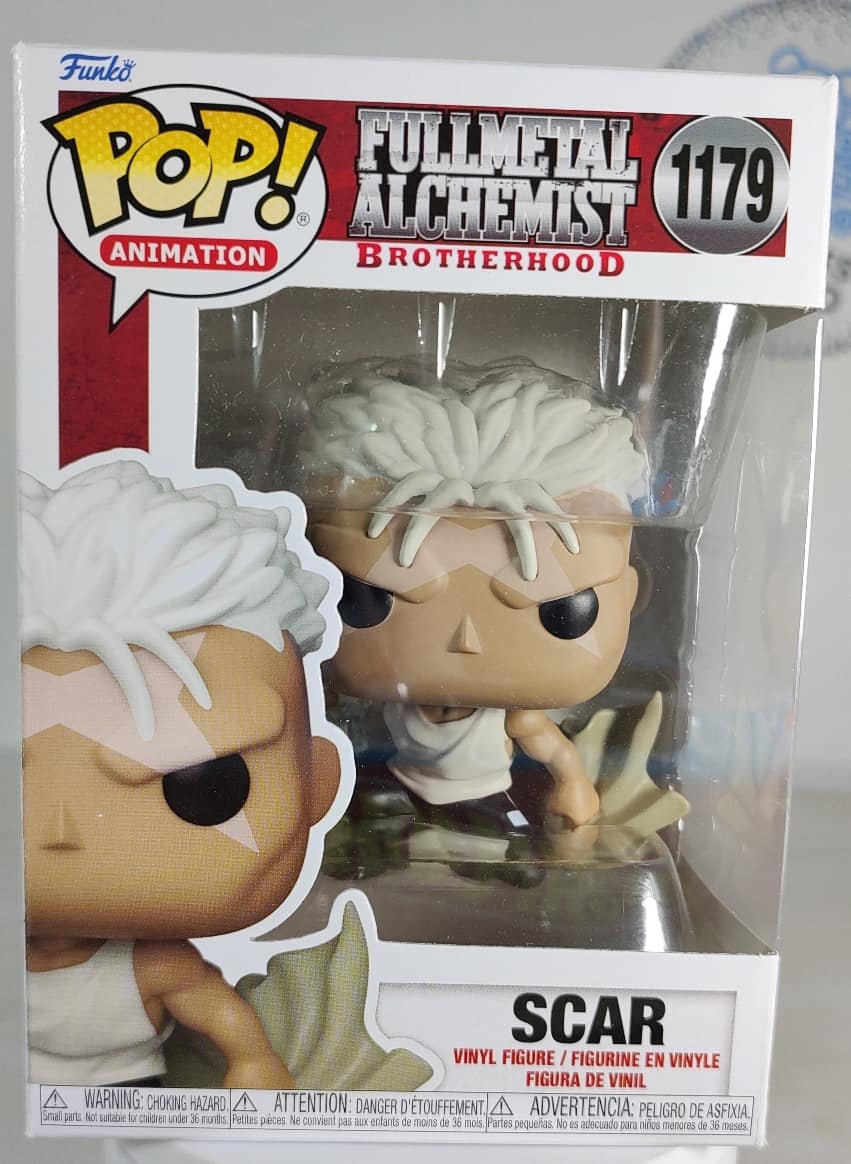 Funko Pop! FULL METAL- Scar # 1179-frente Funko Pop! FULL METAL- Scar # 1179-frente
