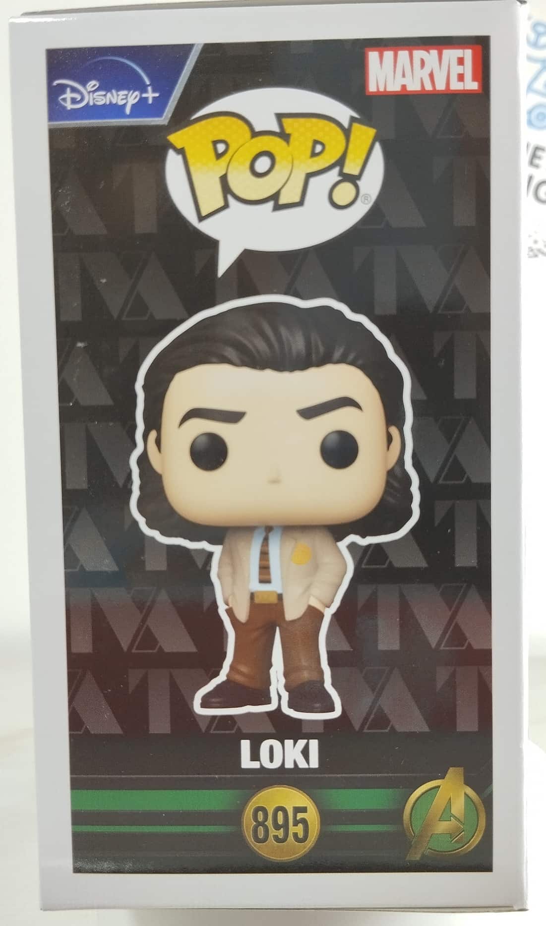 Funko Pop! LOKI- Loki # 895-lado izq Funko Pop! LOKI- Loki # 895-lado izq