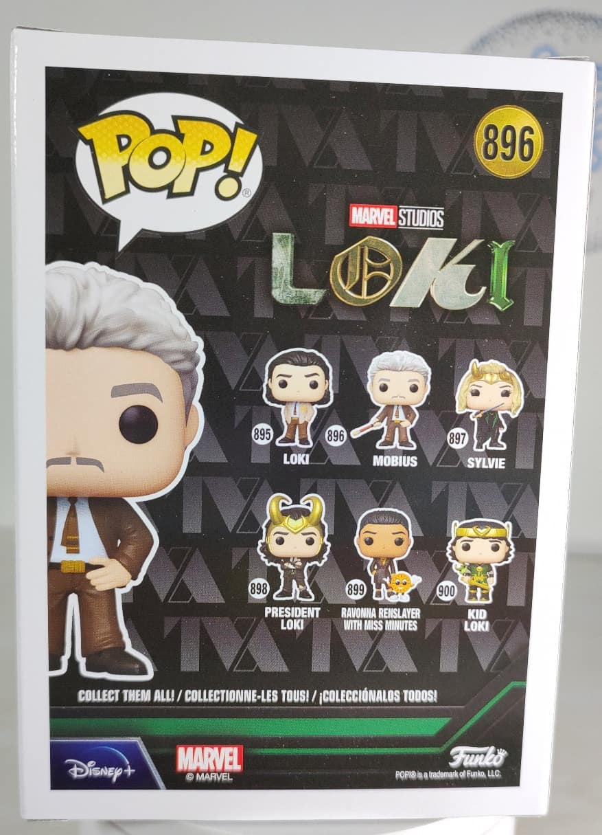 Funko Pop! LOKI- Mobius # 896-atras Funko Pop! LOKI- Mobius # 896-atras