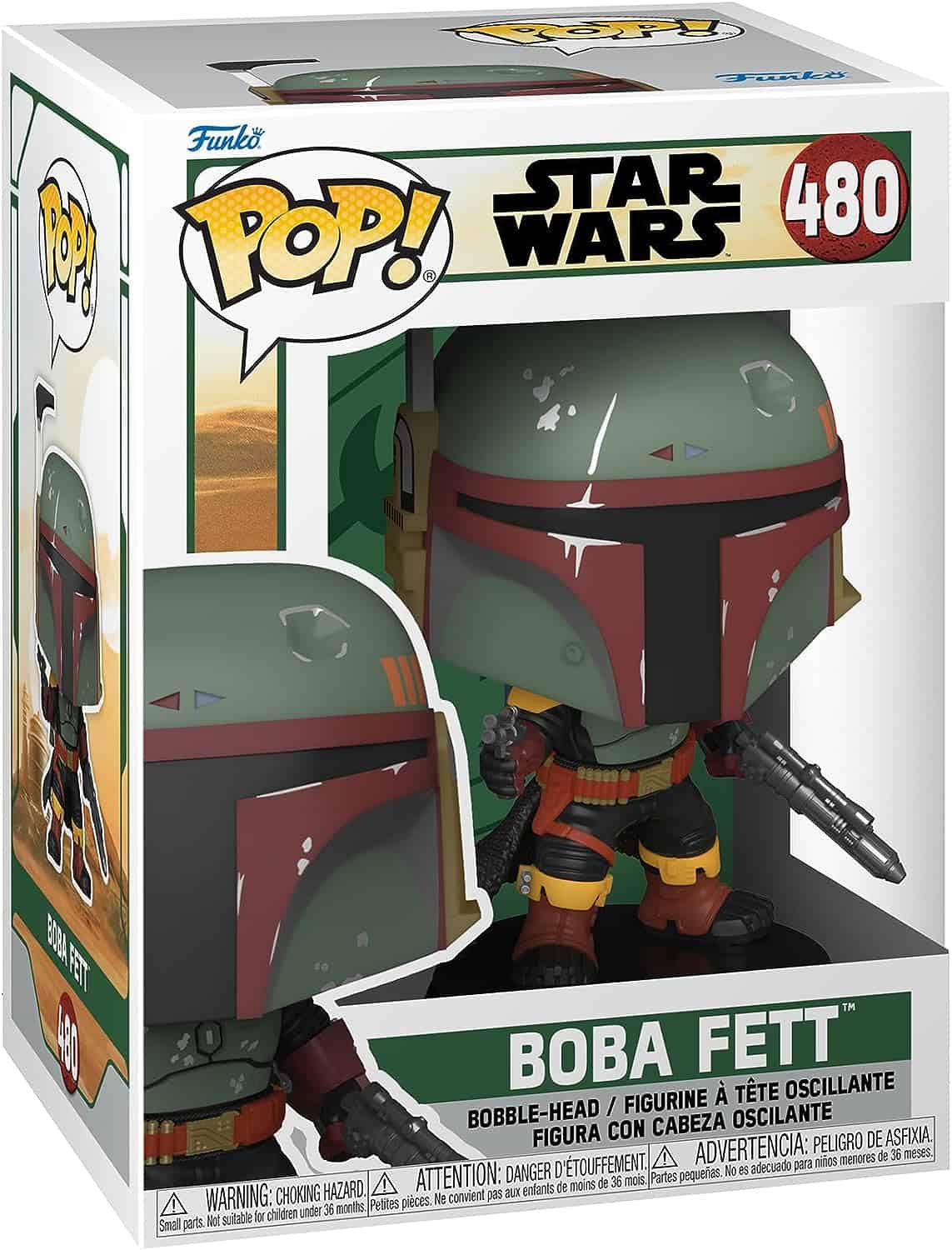 Funko Pop! STAR WARS- Boba Fett # 480-diag Funko Pop! STAR WARS- Boba Fett # 480-diag