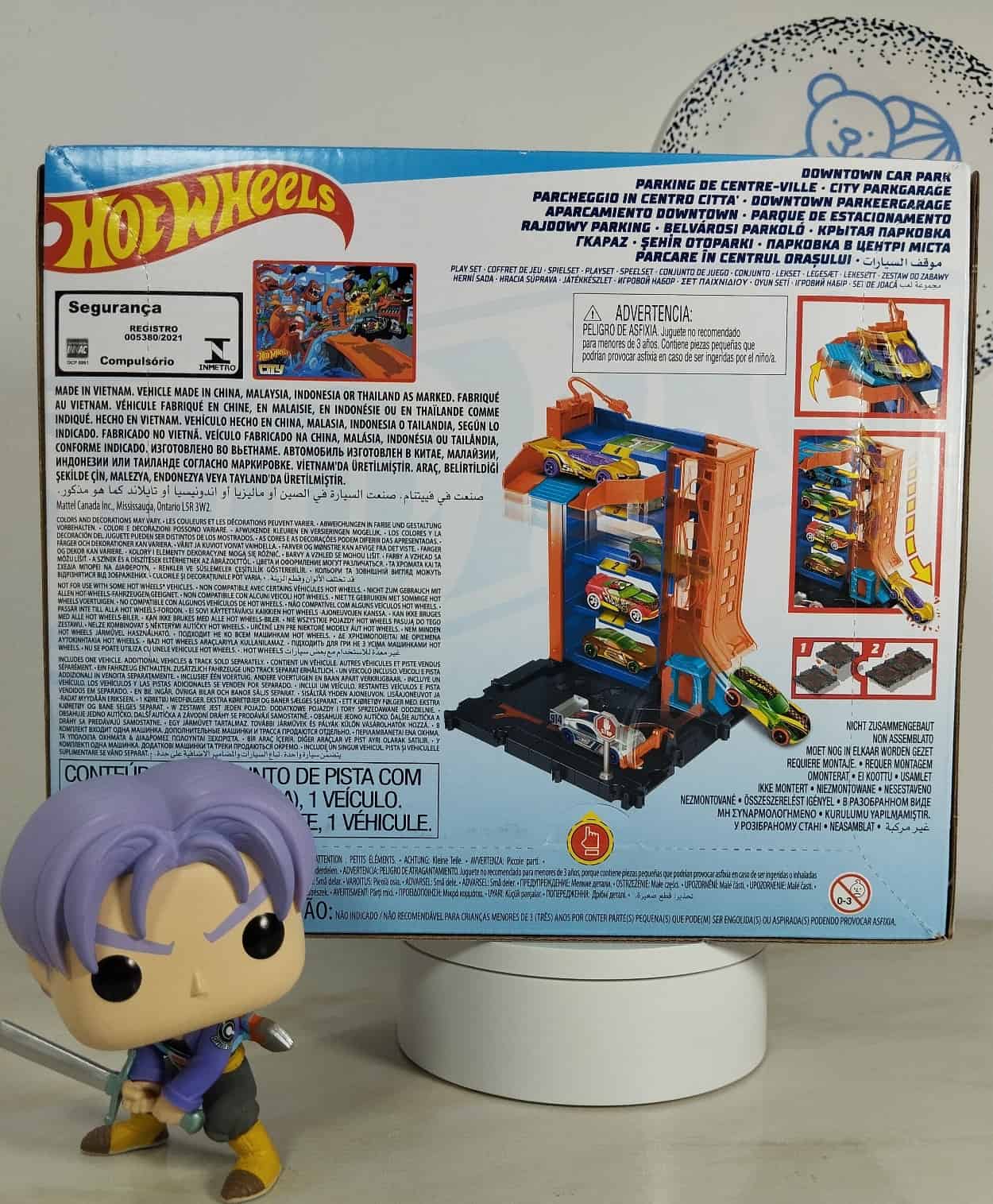 Parqueadero Ciudad 4 Pisos Hotwheels City-trasero Parqueadero Ciudad 4 Pisos Hotwheels City-trasero