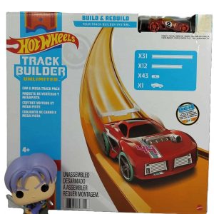 Pista Armable 12 Metros Larga Hotwheels Track Builder-frente