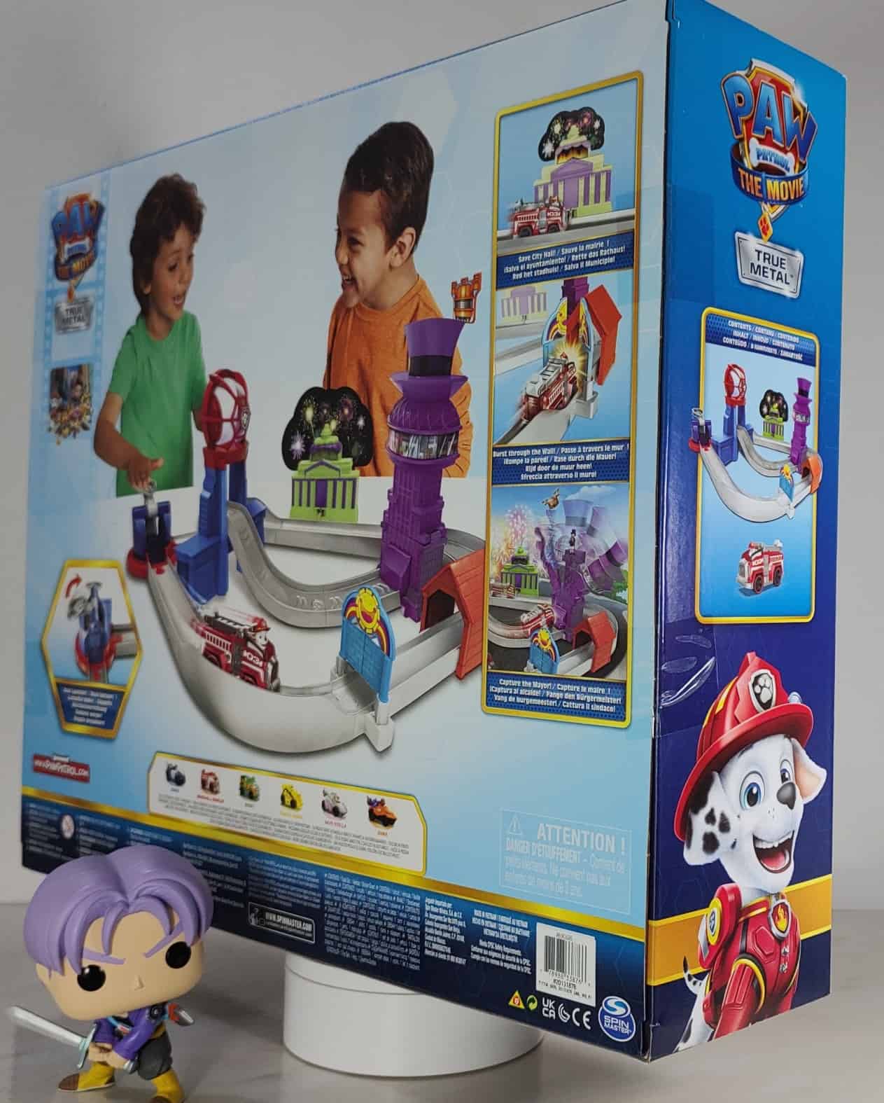 Pista Ciudad Rescate Paw Patrol con Carro metalico-diagonal der Pista Ciudad Rescate Paw Patrol con Carro metalico-diagonal der