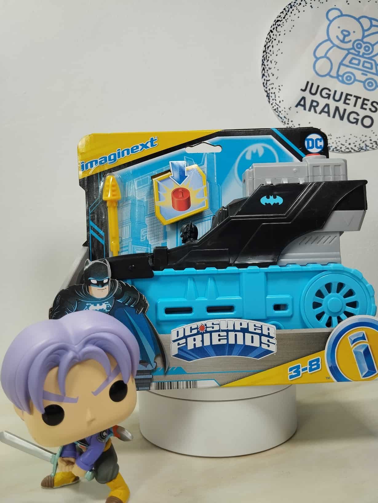 Vehiculo Tanque de DC Batman Fisher Price Imaginext-frente Vehiculo Tanque de DC Batman Fisher Price Imaginext-frente