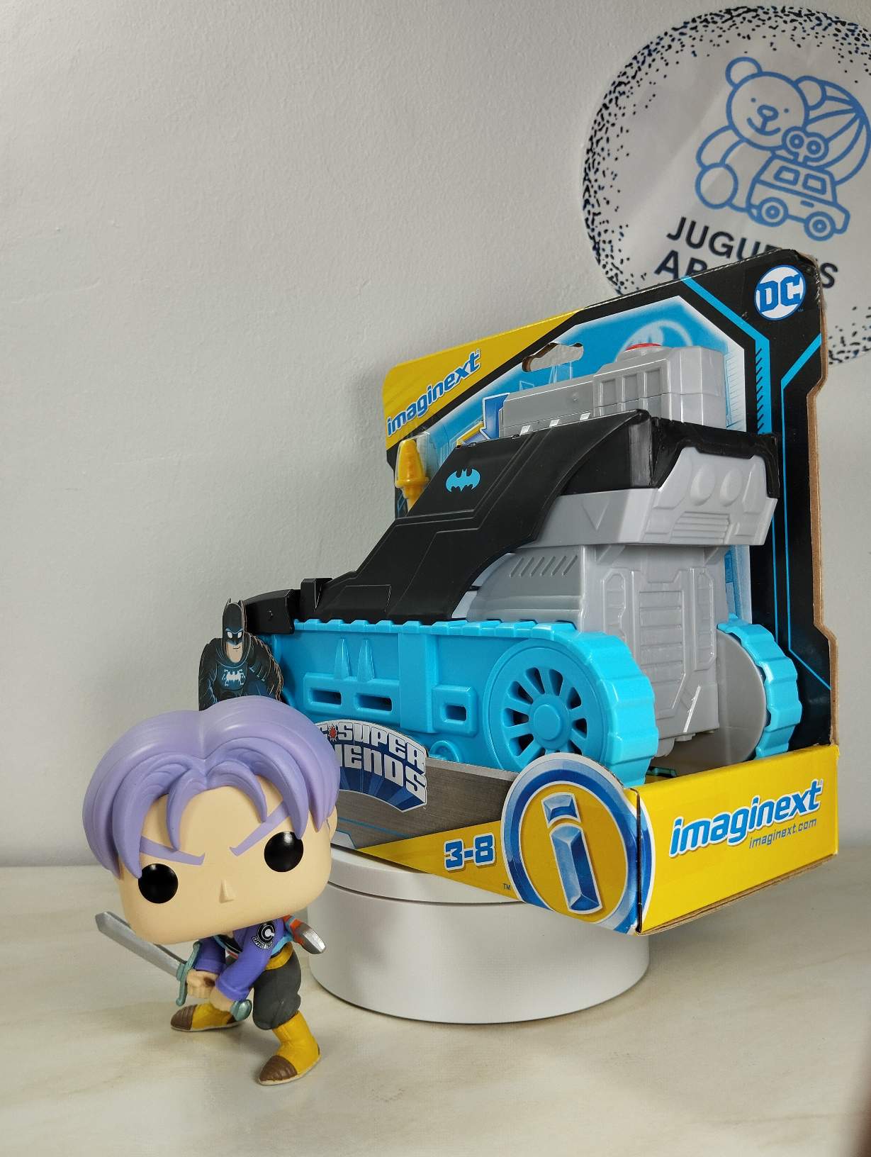 Vehiculo Tanque de DC Batman Fisher Price Imaginext-lado der Vehiculo Tanque de DC Batman Fisher Price Imaginext-lado der