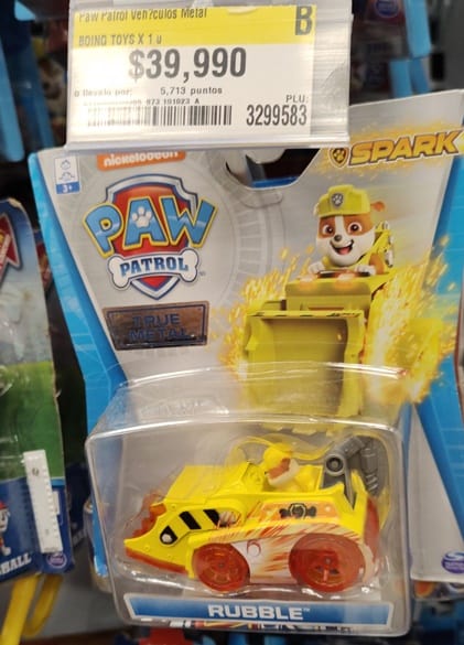 Pawpatrol Carro Ruble Precio