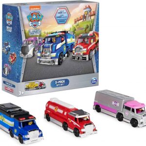 3 Camiones Originales Paw Patrol, Metalicos (2)