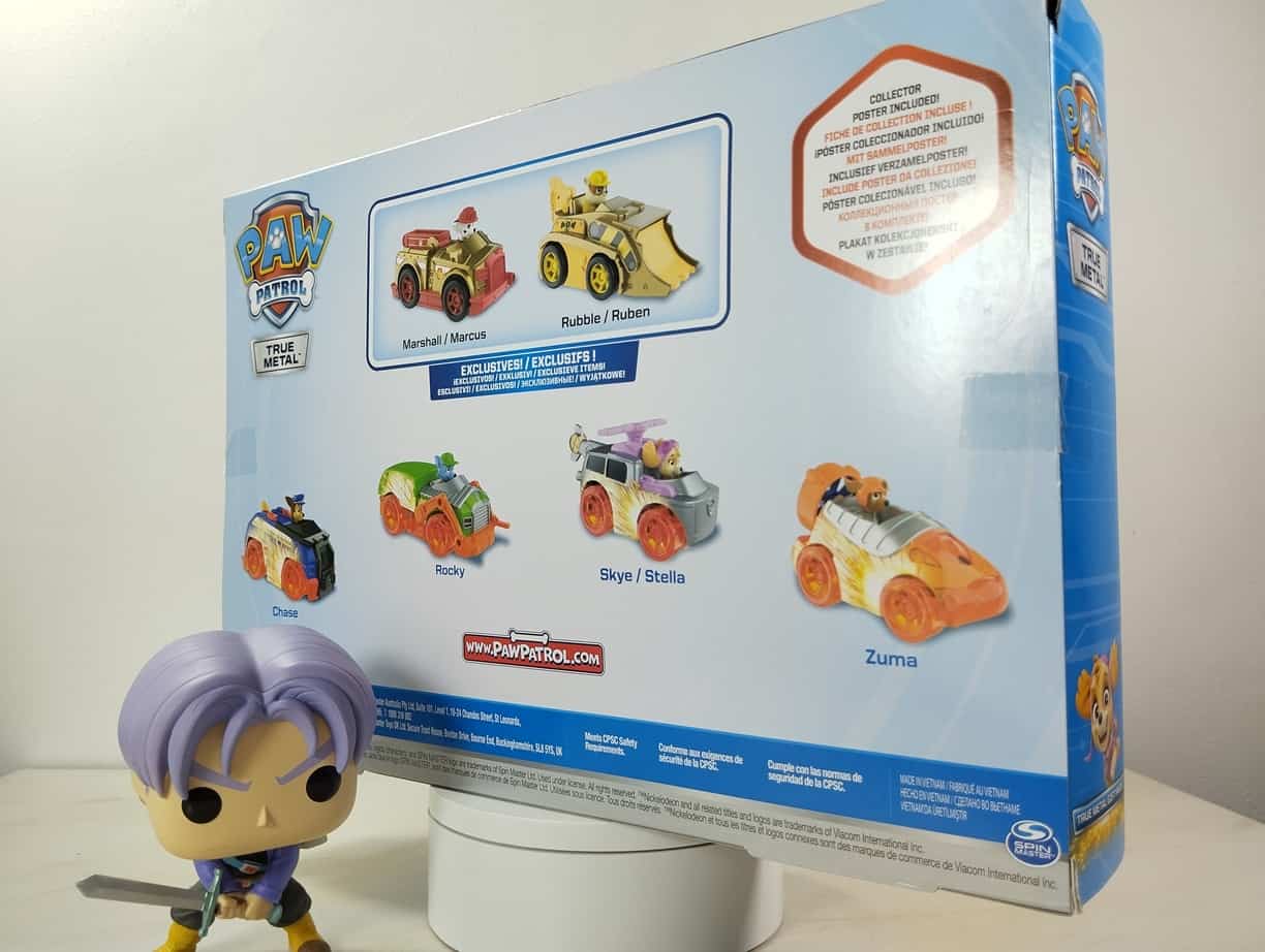 6 Carros Originales Paw Patrol, Metalicos (7) 6 Carros Originales Paw Patrol, Metalicos (7)