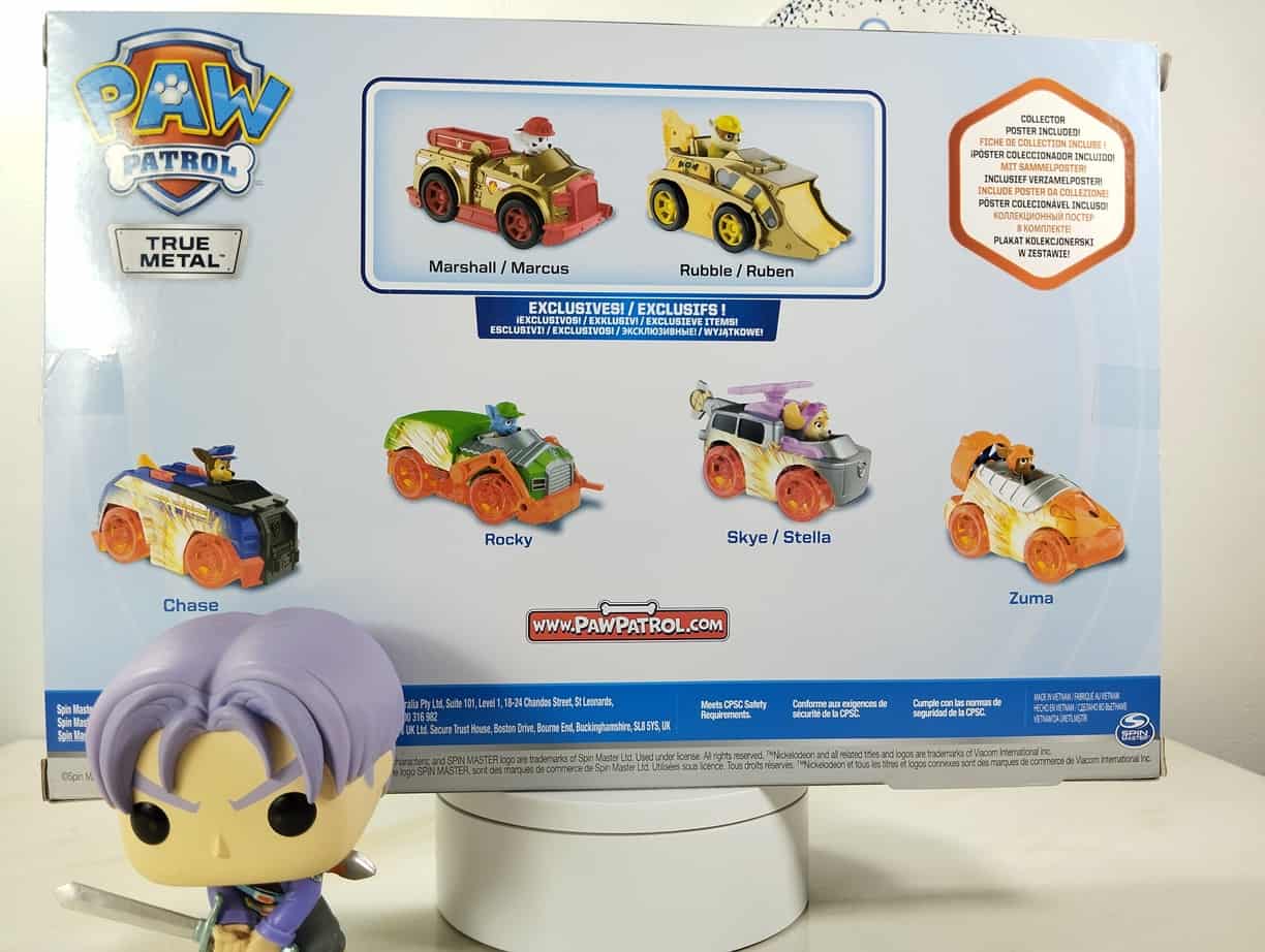 6 Carros Originales Paw Patrol, Metalicos (8) 6 Carros Originales Paw Patrol, Metalicos (8)