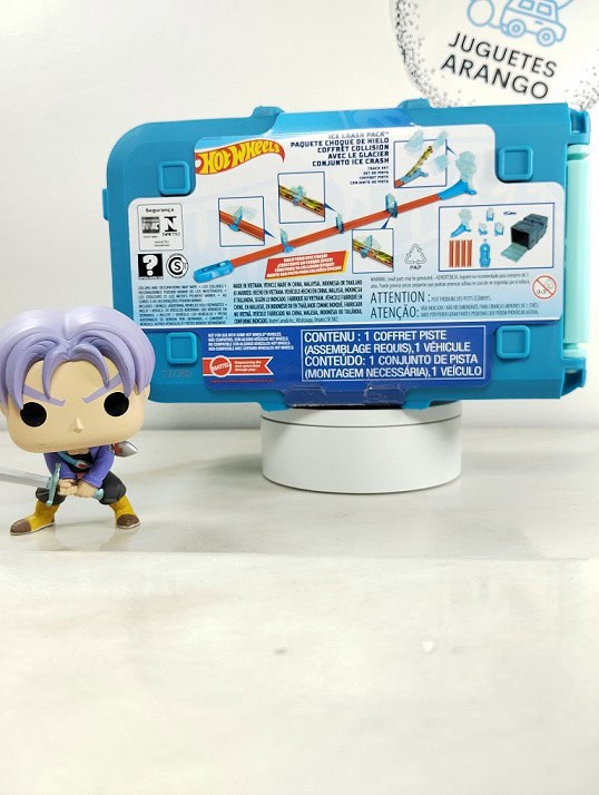 Hot Wheels Track Builder Ice Crash Pack con Desafío de Hielo - Image 4