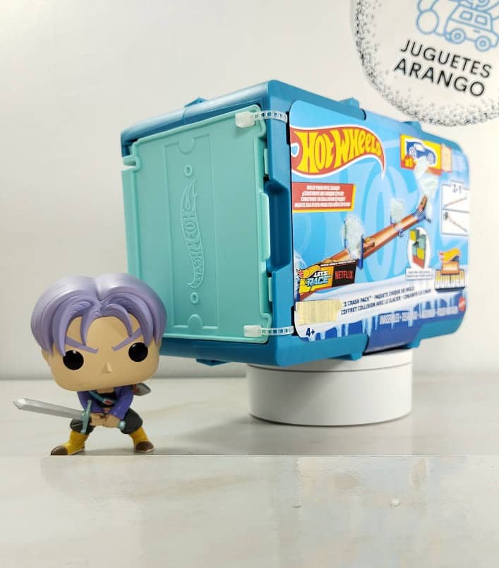 Hot Wheels Track Builder Ice Crash Pack con Desafío de Hielo - Image 5