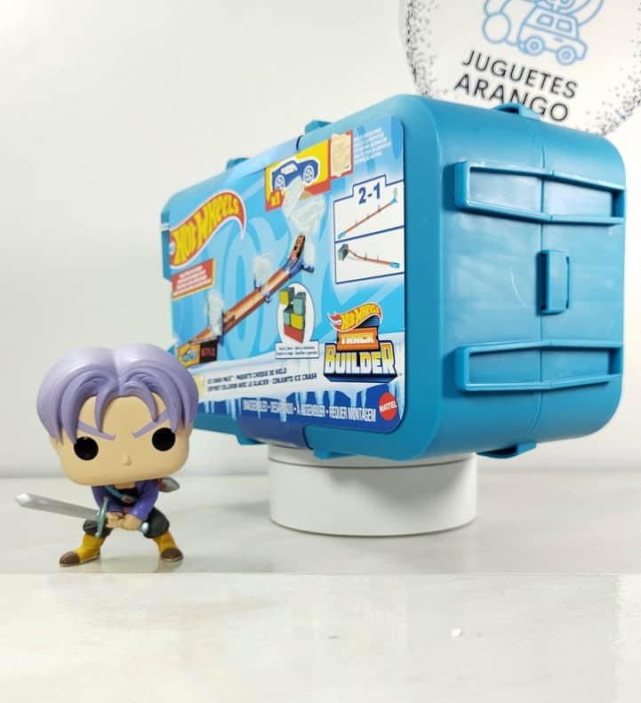 Hot Wheels Track Builder Ice Crash Pack con Desafío de Hielo - Image 6