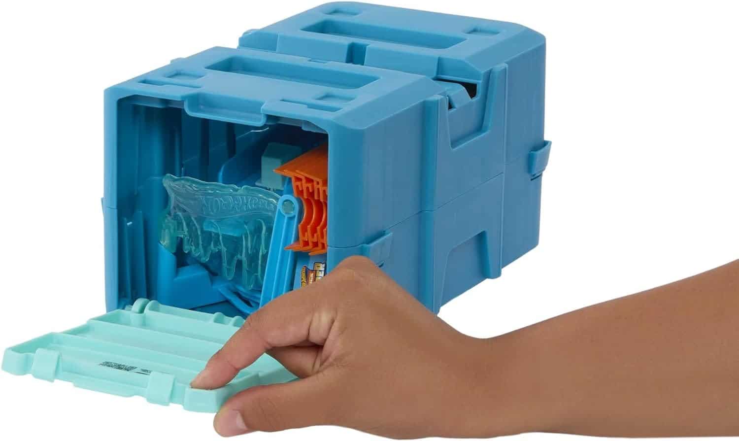 Hot Wheels Track Builder Ice Crash Pack con Desafío de Hielo - Image 7