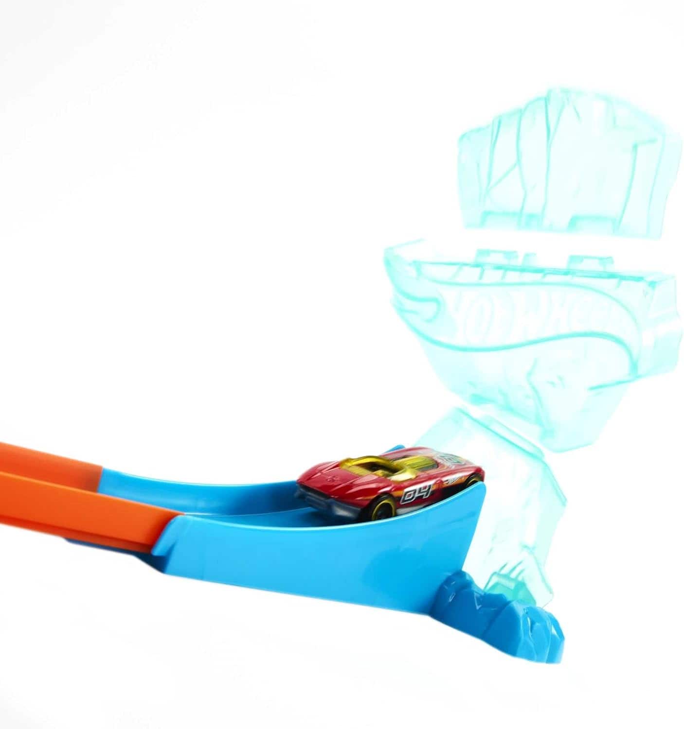 Hot Wheels Track Builder Ice Crash Pack con Desafío de Hielo - Image 8