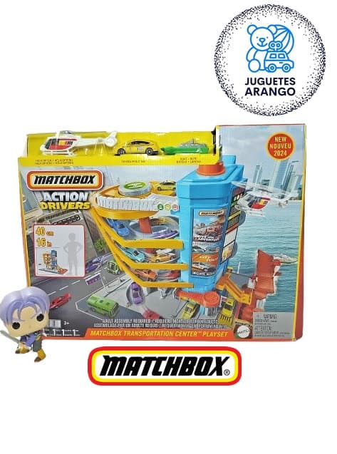 Garage Matchbox Mattel Playset con 3 Vehículos - Image 3