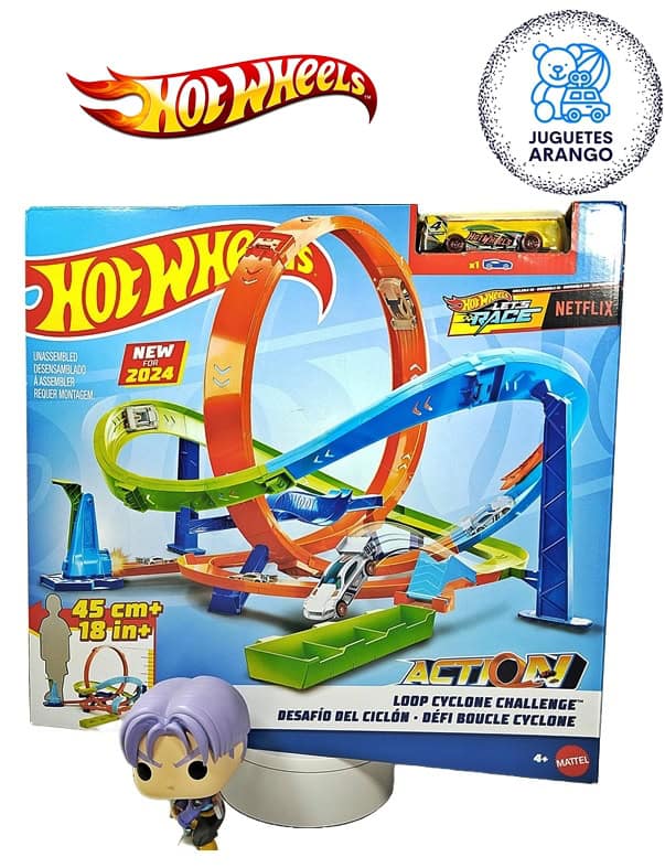Pista Hot Wheels Desafío Ciclón con 1 Vehículo - Image 10