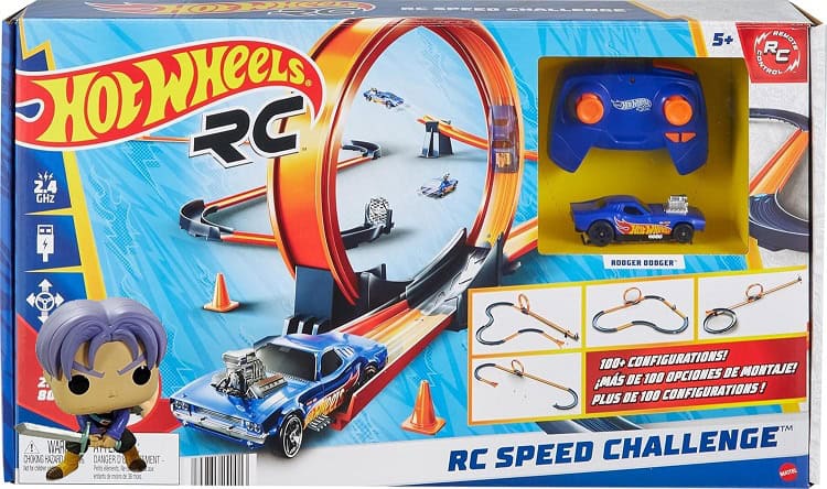 Juego de Pistas RC Hot Wheels con Vehículo y 30 Piezas - Image 6