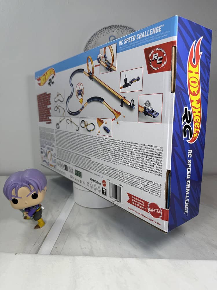 Juego de Pistas RC Hot Wheels con Vehículo y 30 Piezas - Image 9