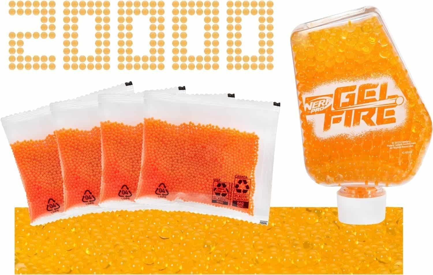 Munición Nerf Gel Fire 20.000 Rondas | Recarga Pro Gelfire - Image 3