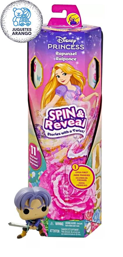 Muñeca Rapunzel Princesa Disney con Accesorios y Sorpresas - Image 6